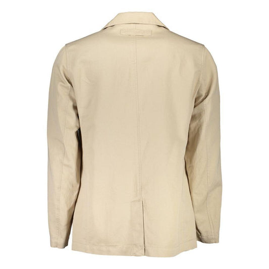Gant Beige Cotton Jacket 1728,67403481248,Beige,Clothing,Gant,Jackets - Men - Clothing,Men,Men - Clothing,New with tags,S GA-5652-S