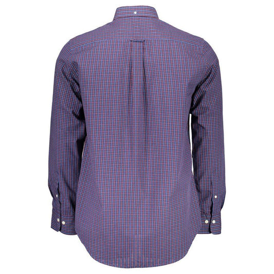 Gant Blue Cotton Men Shirt 1728,67403481248,Blue,Clothing,Gant,M,Men,Men - Clothing,New with tags,S,Shirts - Men - Clothing GA-5625-S
