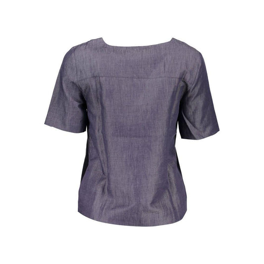 Gant Blue Cotton Unisex T-Shirt 1728,67403481248,Blue,Clothing,Gant,IT36|XXS,New with tags,Tops & T-Shirts - Women - Clothing,Women,Women - Clothing GA-6359-IT36|XXS