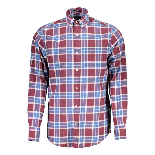 Gant Purple Cotton Men Shirt 1728,67403481248,Clothing,Gant,Men,Men - Clothing,New with tags,Purple,S,Shirts - Men - Clothing GA-6848-S
