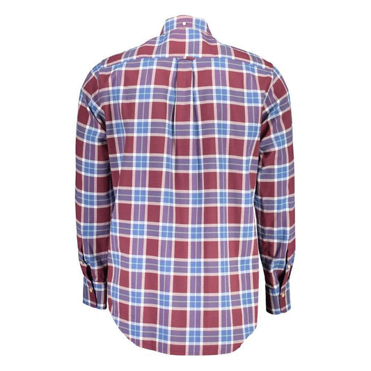 Gant Purple Cotton Men Shirt 1728,67403481248,Clothing,Gant,Men,Men - Clothing,New with tags,Purple,S,Shirts - Men - Clothing GA-6848-S