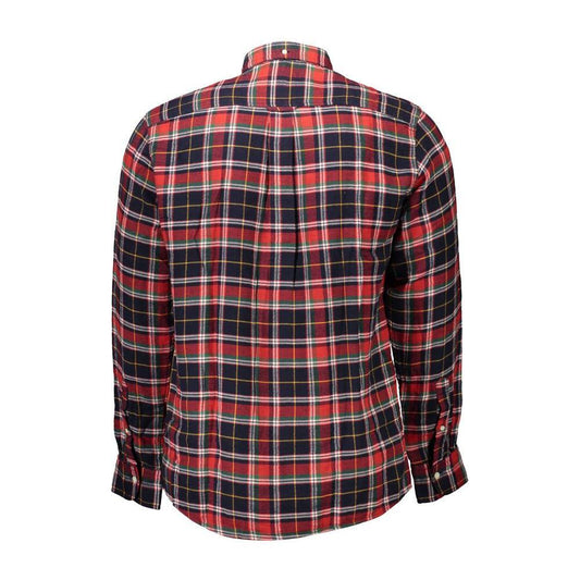 Gant Red Cotton Men Shirt 1728,67403481248,Clothing,Gant,Men,Men - Clothing,New with tags,Red,S,Shirts - Men - Clothing GA-9076-S