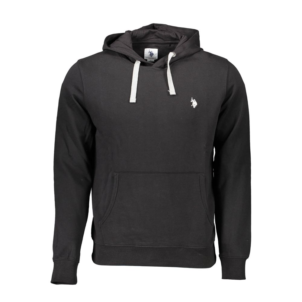 U.S. POLO ASSN. Black Cotton Men Sweater