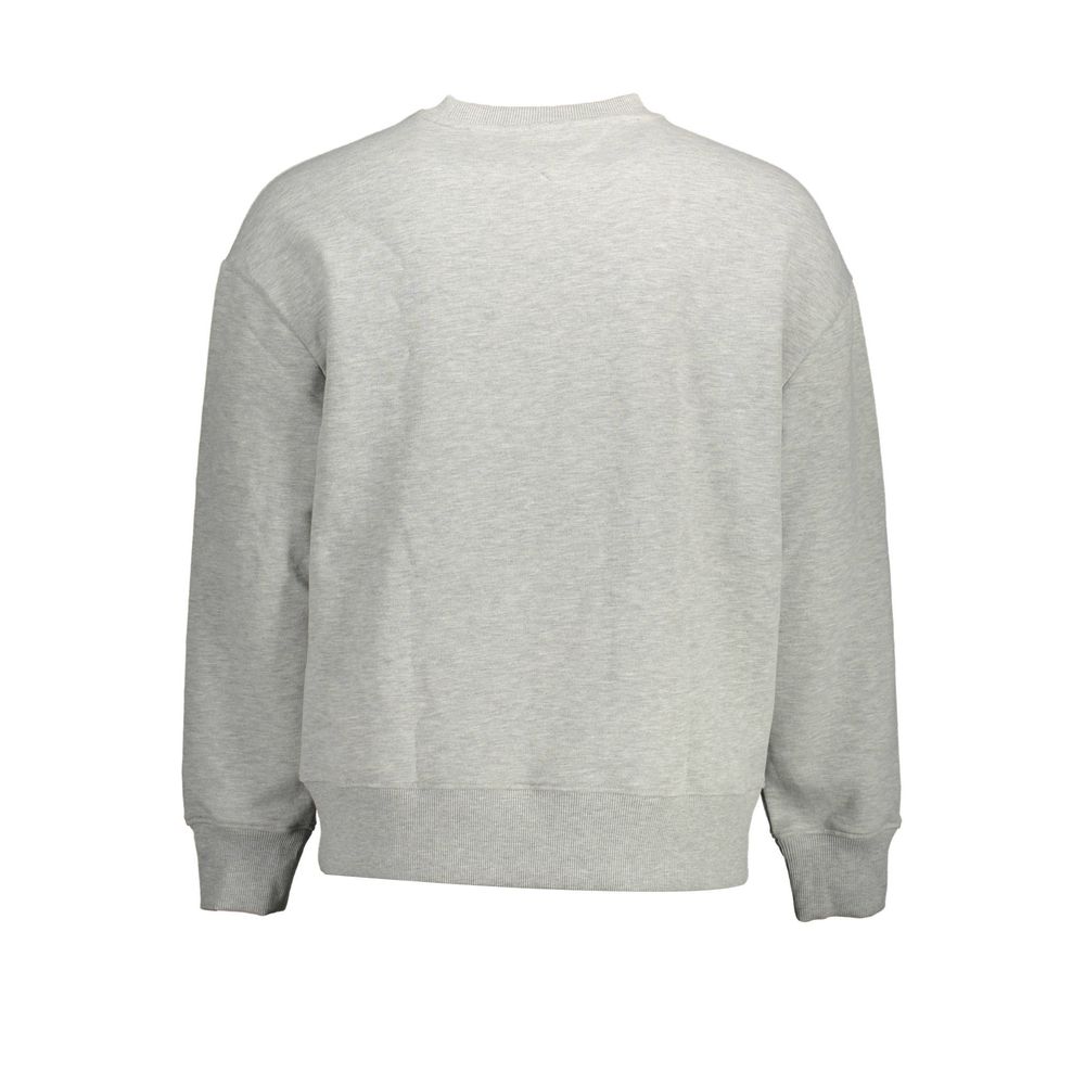 Tommy Hilfiger Gray Cotton Men Sweater