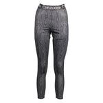 Calvin Klein Black Cotton Women Legging CA-12228-XL