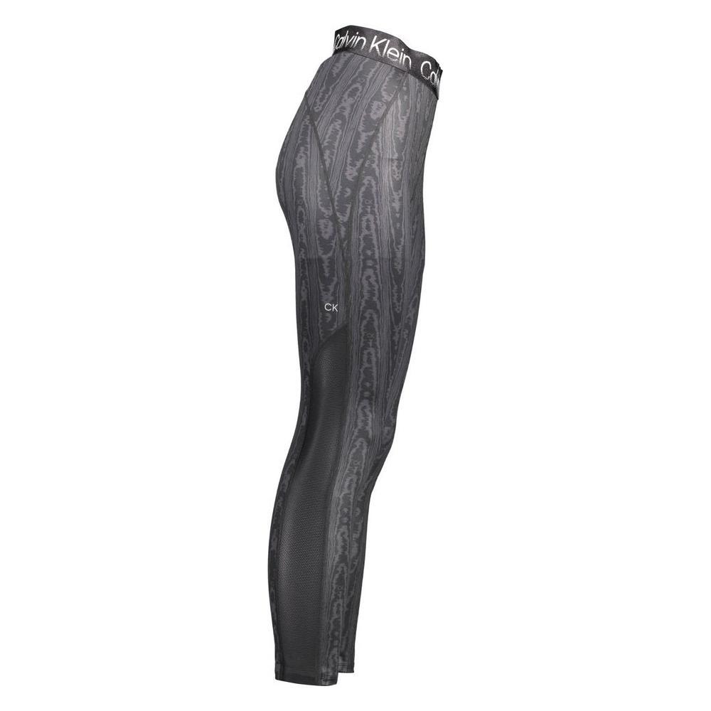 Calvin Klein Black Cotton Women Legging CA-12228-XL
