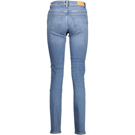 Gant Blue Cotton Jeans & Pant 1728,67403481248,Blue,Clothing,Gant,Jeans & Pants - Women - Clothing,New with tags,W25 | L34,Women,Women - Clothing GA-14736-W25 | L34