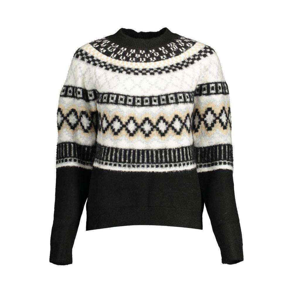Desigual Black Polyester Women Sweater DE-15005-XL