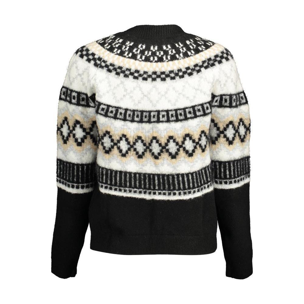 Desigual Black Polyester Women Sweater DE-15005-XL