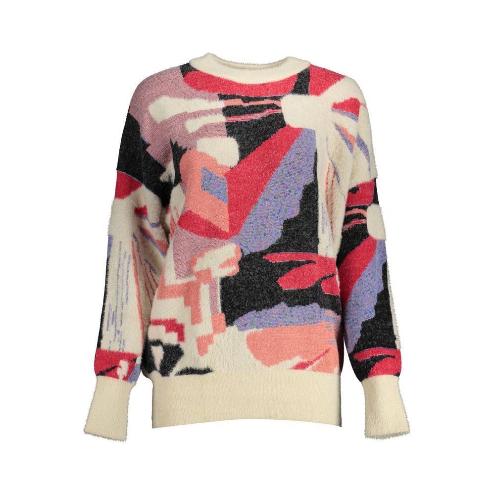 Desigual White Viscose Women Sweater DE-15007-M