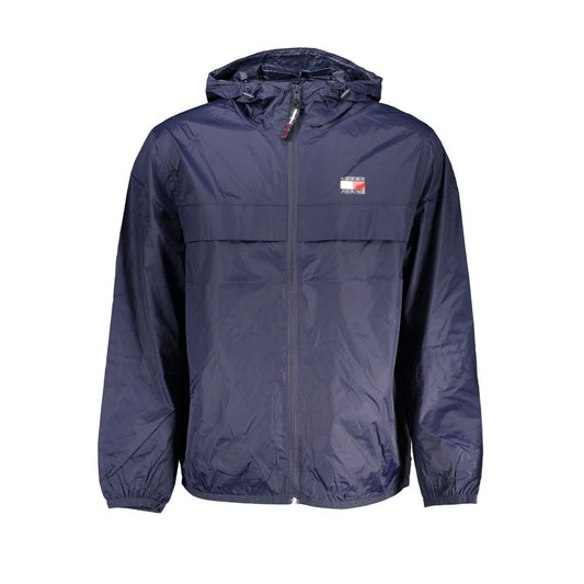 Tommy Hilfiger Blue Polyamide Men Jacket TO-25410-XL