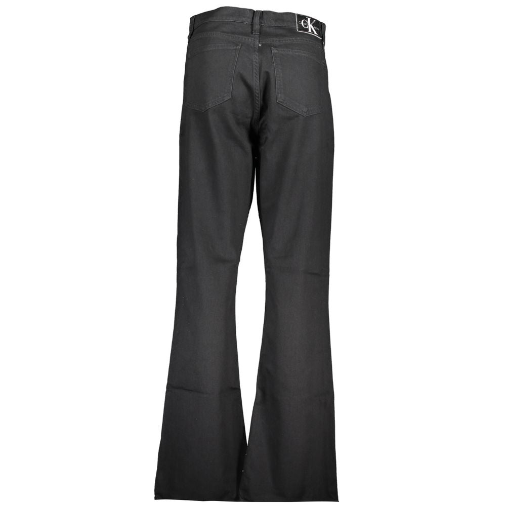 Calvin Klein Sleek Black Organic Bootcut Denim CA-25487-W31 | L32