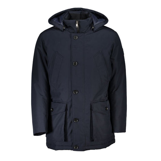 Hugo Boss Blue Polyamide Men Jacket BO-28103-IT46 | S