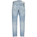 Calvin Klein Light Blue Cotton Men Jeans CA-31384-W30