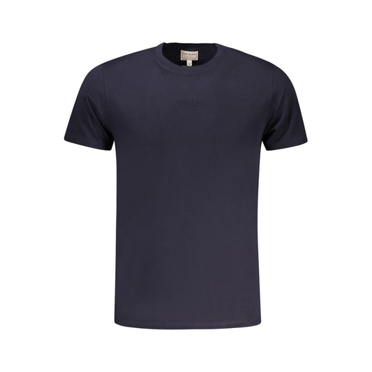 Guess Jeans Blue Cotton T-Shirt GU-32405-XXL