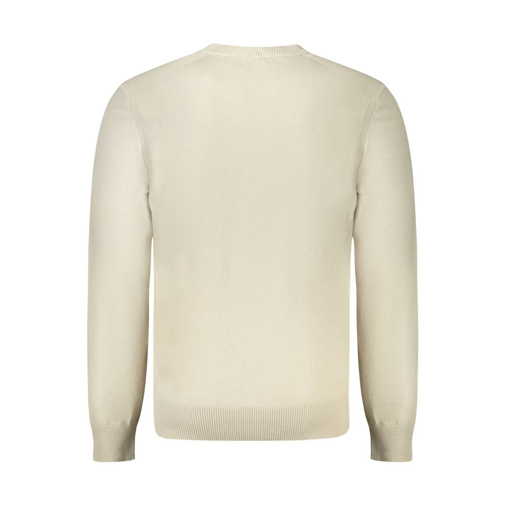 Hugo Boss Beige Cotton Men Sweater BO-33137-S