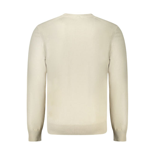 Hugo Boss Beige Cotton Men Sweater BO-33137-S