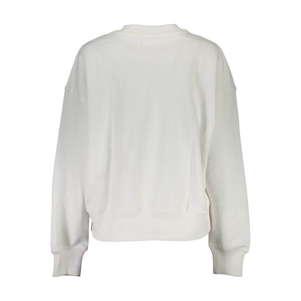 Calvin Klein White Cotton Sweater CA-37054-XL