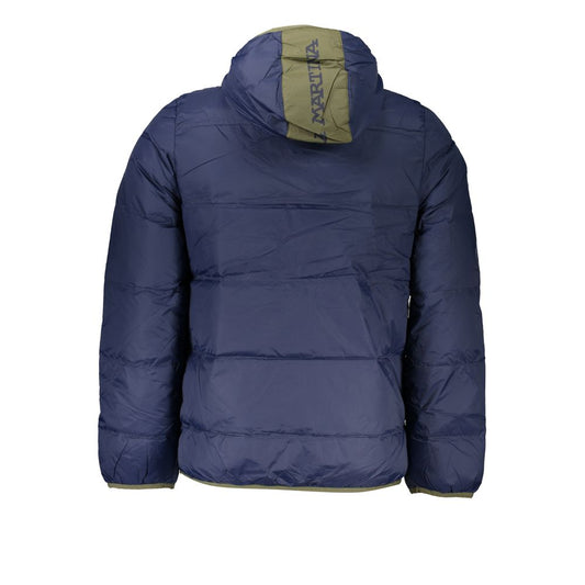 La Martina Chic Blue Lightweight Hooded Jacket LA-27035-M