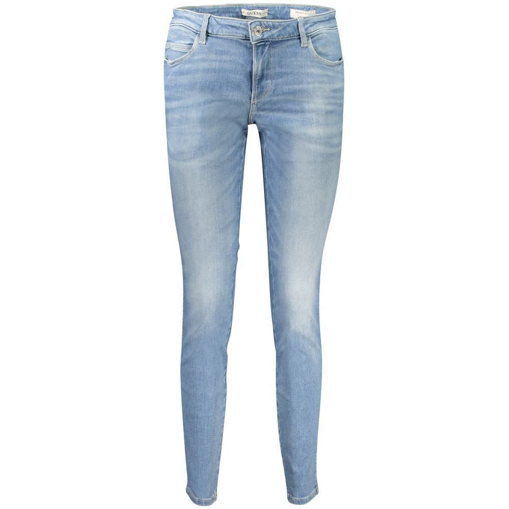 Guess Jeans Blue Cotton Jeans Denim