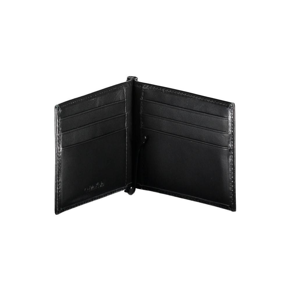Calvin Klein Black Leather Men Wallet CA-38157
