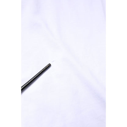 Dolce & Gabbana White Cotton DG Embroidery Crew Neck T-shirt