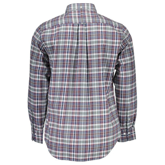 Gant Elegant Blue Cotton Button-Down Shirt 1728,67403481248,Blue,Clothing,Gant,Men,Men - Clothing,New with tags,S,Shirts - Men - Clothing GA-24085-S