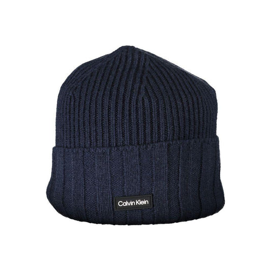 Calvin Klein Chic Contrast Detail Wool Blend Cap 1728,67403481248,Accessories,Blue,Calvin Klein,Hats & Caps - Men - Accessories,Men,Men - Accessories,New with tags CA-27484