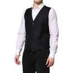 Dolce & Gabbana Black Single Breasted Suit 2 Piece Jacket KOS2342-52