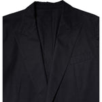 Dolce & Gabbana Dark Blue TAORMINA Cotton Blazer Suit Jacket KOS2354-48