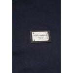 Dolce & Gabbana Dark Blue Logo Crew Neck Pullover Sweater TSH90520-48