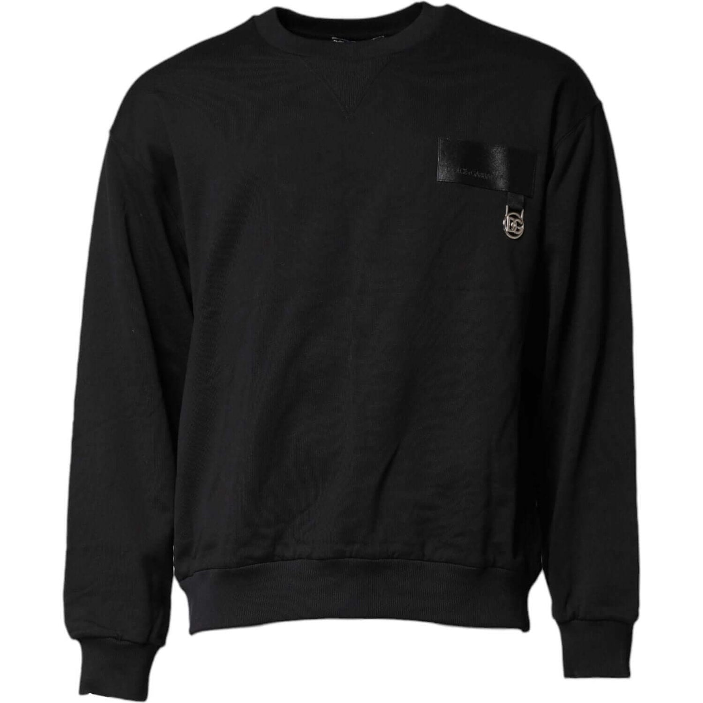 Dolce & Gabbana Black DG Logo Crew Neck Sweatshirt Sweater TSH90586-52