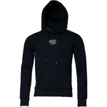 Dolce & Gabbana Black Crown Cotton Hooded Sweatshirt Sweater TSH90602-44