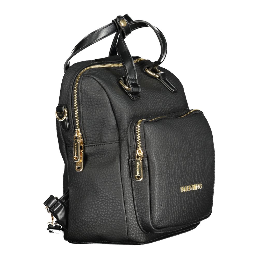 Mario Valentino Black Polyethylene Backpack