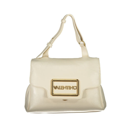 Mario Valentino Beige Polyethylene Women Handbag 1728,67403481248,Bags,Beige,Handbags - Women - Bags,Mario Valentino,New with tags,Women,Women - Bags VA-34707