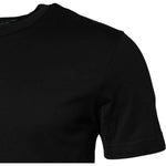 Dolce & Gabbana Black Cotton Short Sleeves Round Neck T-shirt TSH90563-46