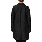 Dolce & Gabbana Black Single Breasted Trench Coat Jacket KOS2319-40