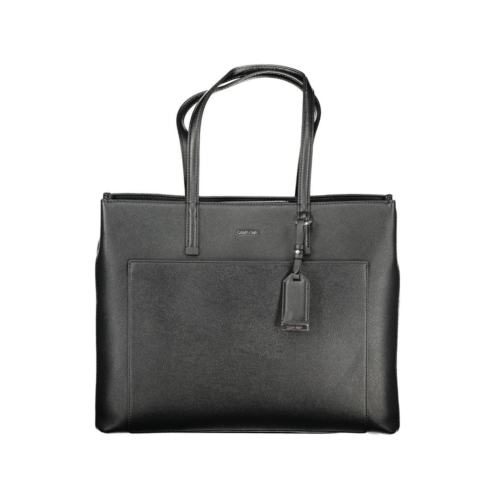 Calvin Klein Black Polyethylene Women Handbag CA-36300