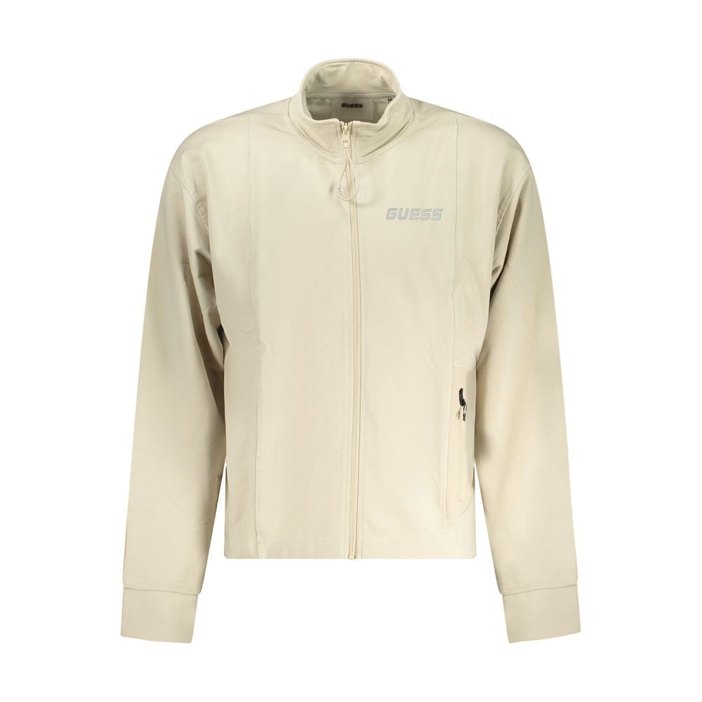 Guess Jeans Beige Cotton Men Sweater GU-35143-S