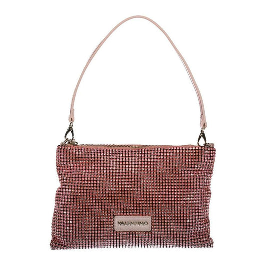 Mario Valentino Pink Polyester Women Handbag 1728,67403481248,Bags,Handbags - Women - Bags,Mario Valentino,New with tags,Pink,Women,Women - Bags VA-34745