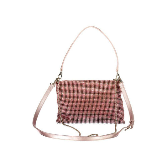 Mario Valentino Pink Polyester Women Handbag 1728,67403481248,Bags,Handbags - Women - Bags,Mario Valentino,New with tags,Pink,Women,Women - Bags VA-34745