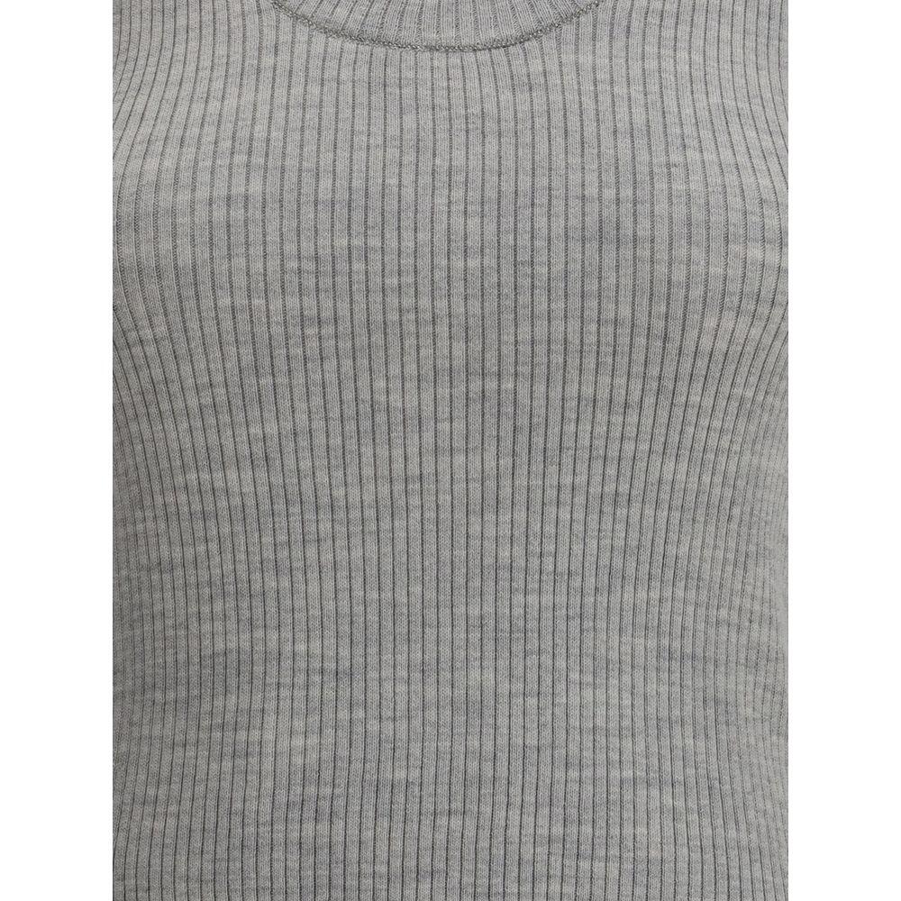 Brunello Cucinelli Ribbed tank Top BR-MLV110210C072-S