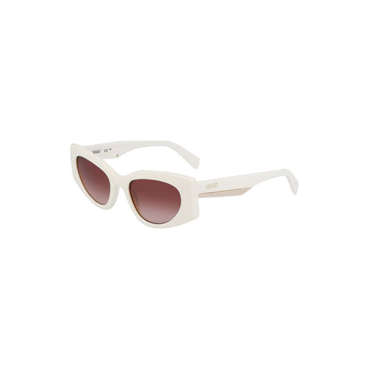 Liu Jo White Haircalf Women Sunglass