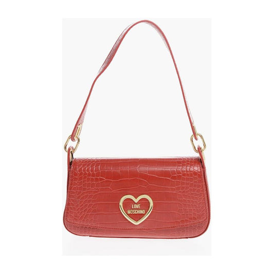 Moschino Red Polyethylene Shoulder Bag