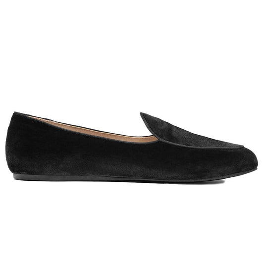 Charles Philip Black Velvet Loafer CH-15417-EU41/US8