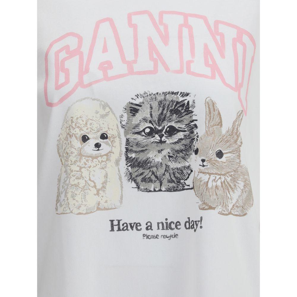 Ganni Have a Nice Day long-sleeved Top GA-T4275151-S
