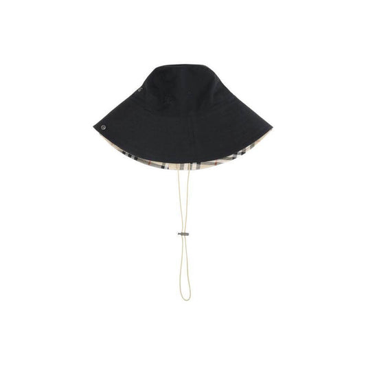 Burberry Check brim gabardine Bucket Hat BU-8112364A1189-S