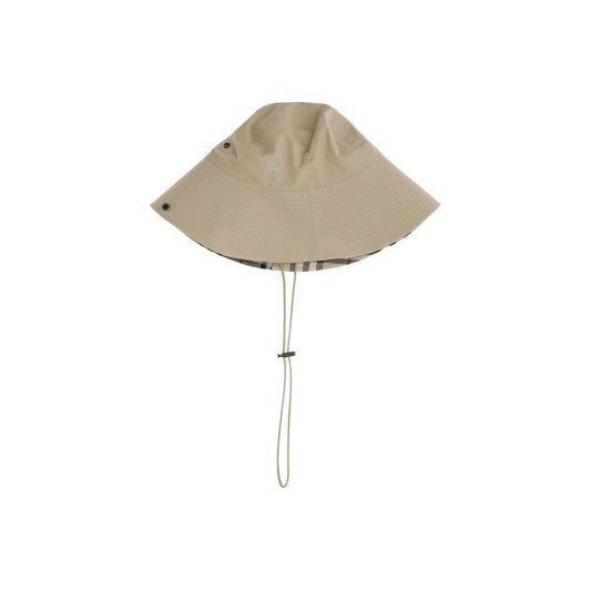 Burberry Check brim gabardine Bucket Hat