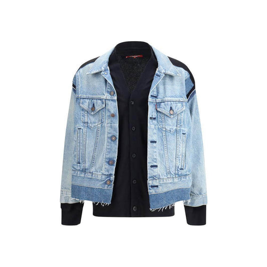 Junya Watanabe Denim Jacket with Cardigan JU-WOJ2061-S