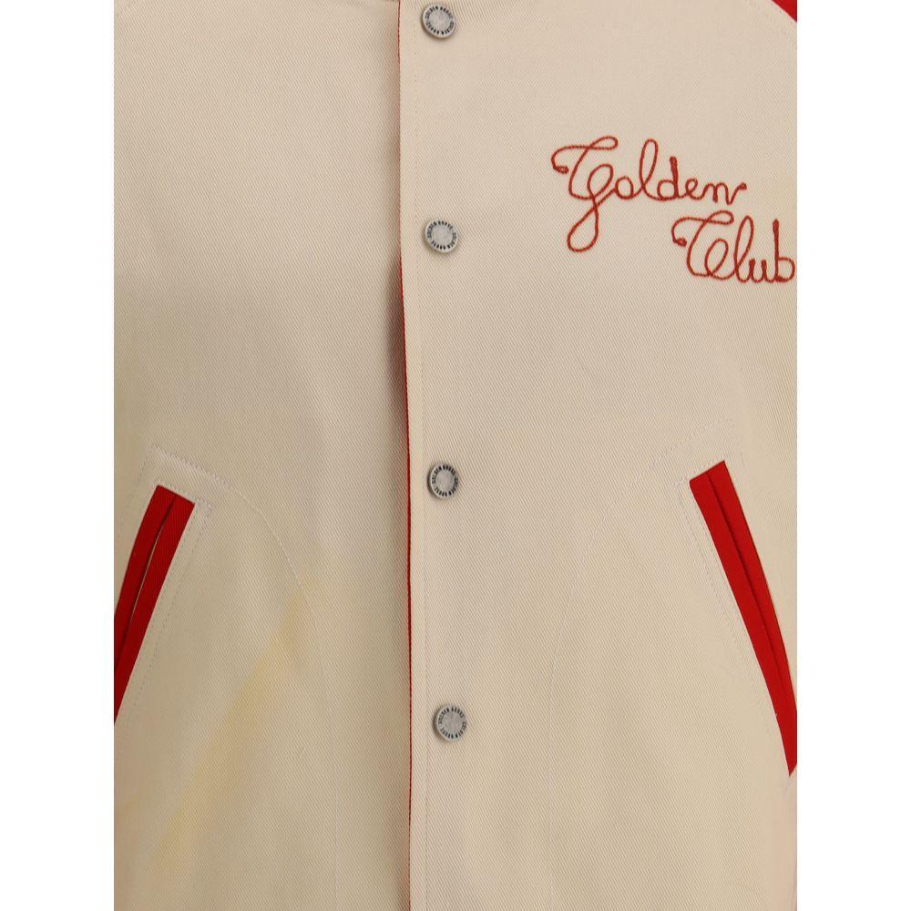 Golden Goose Embroidered bomber Jacke GO-GMP02128P00185615722-IT44 | XS